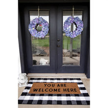 Load image into Gallery viewer, Modern Burlap Mat