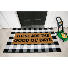 Load image into Gallery viewer, Modern Burlap Mat