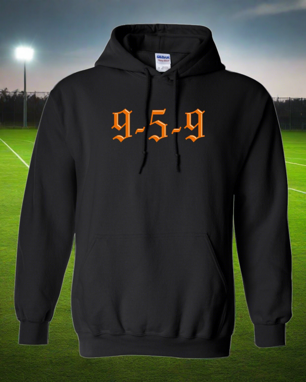9-5-9  Black Hoodie