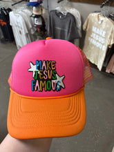 Load image into Gallery viewer, Make Jesus Famous Caps
