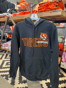 TT Tigers Head Black Hoodie