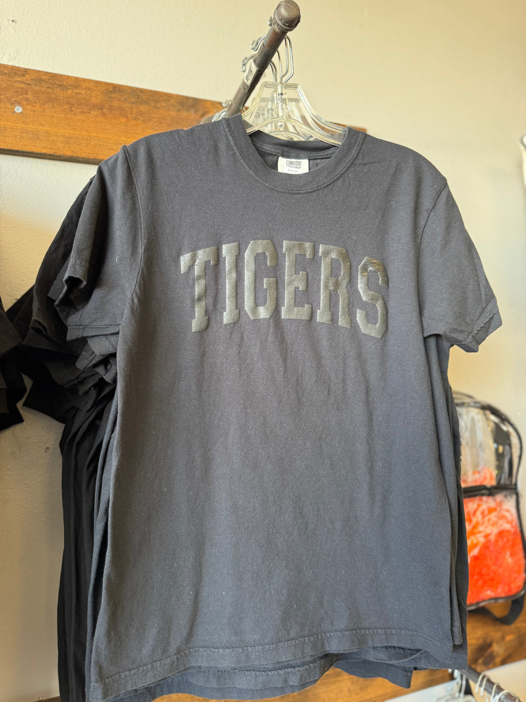TT Black on Black Tigers Tee