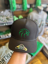 Load image into Gallery viewer, Riverhawks Black Rope Cap
