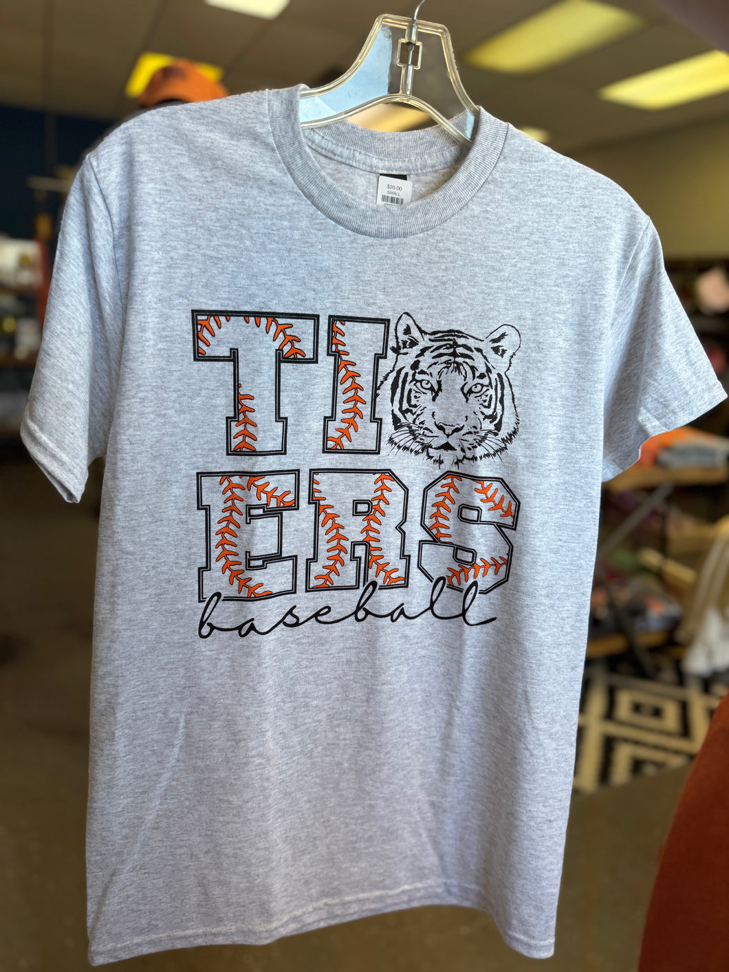 TT Tigers Baseball Short Sleeve