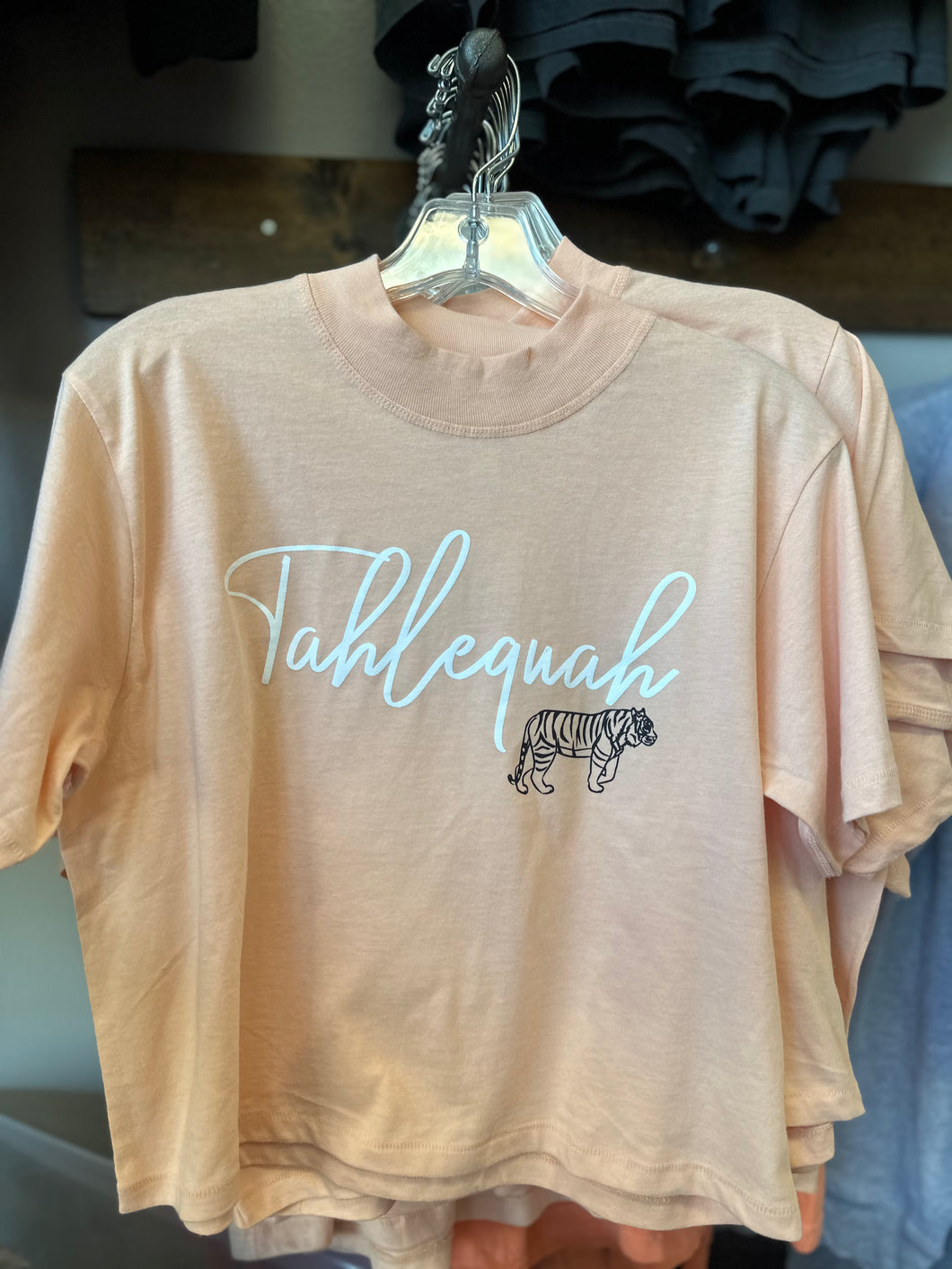 Tahlequah Tigers Crop Tee