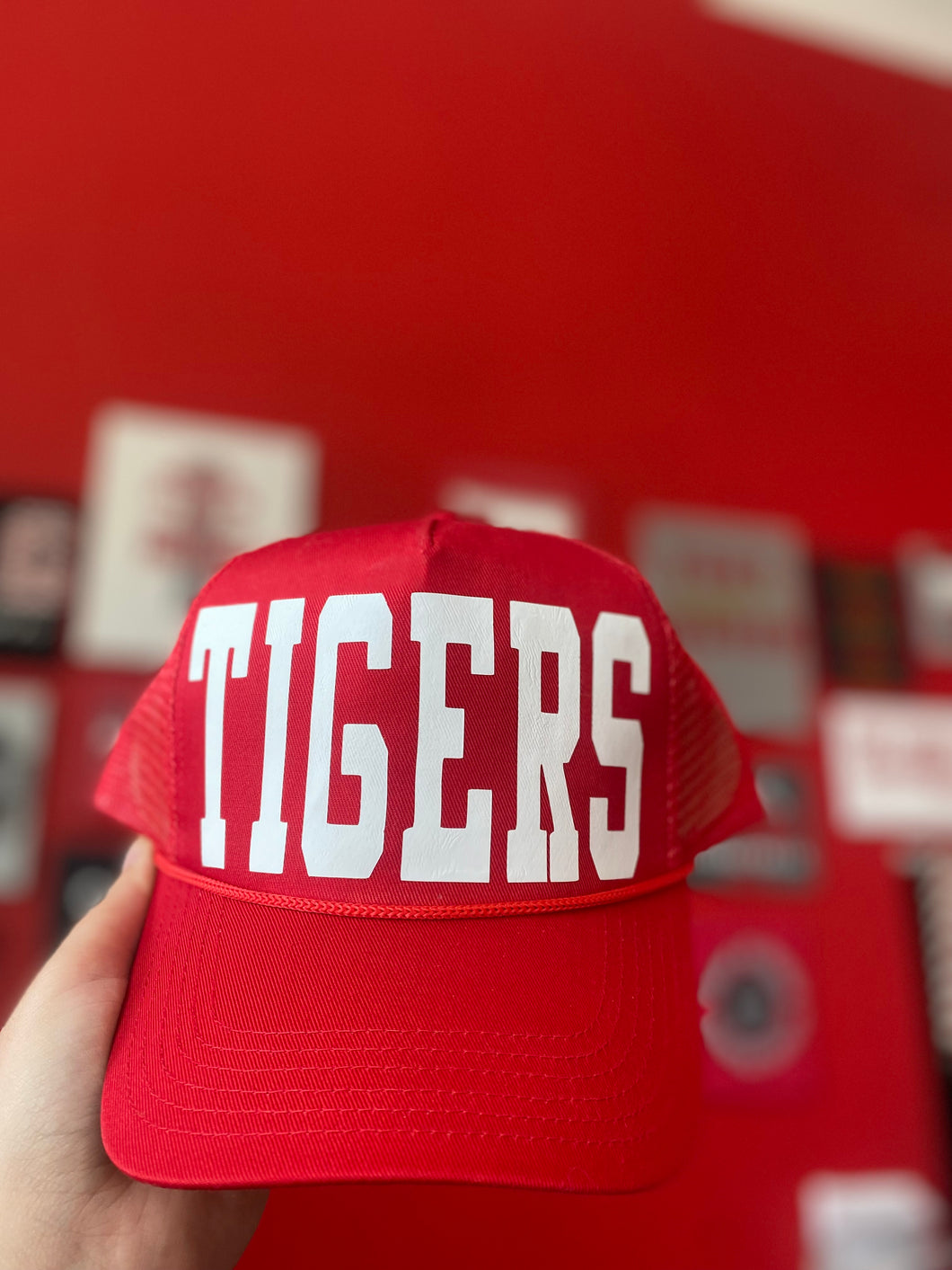 TD TIGERS Trucker hat