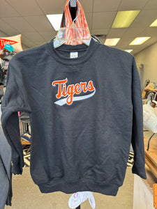 YOUTH Tiger Banner Embroidered Sweatshirt