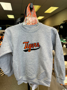 YOUTH Tiger Banner Embroidered Sweatshirt