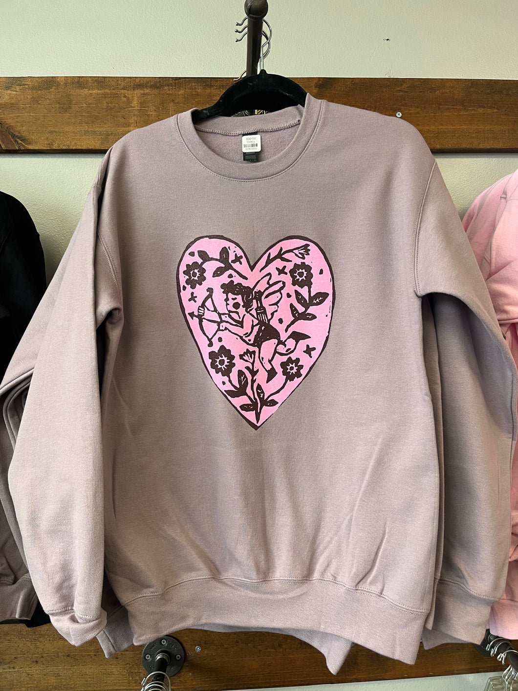 Cupid Heart Sweatshirt