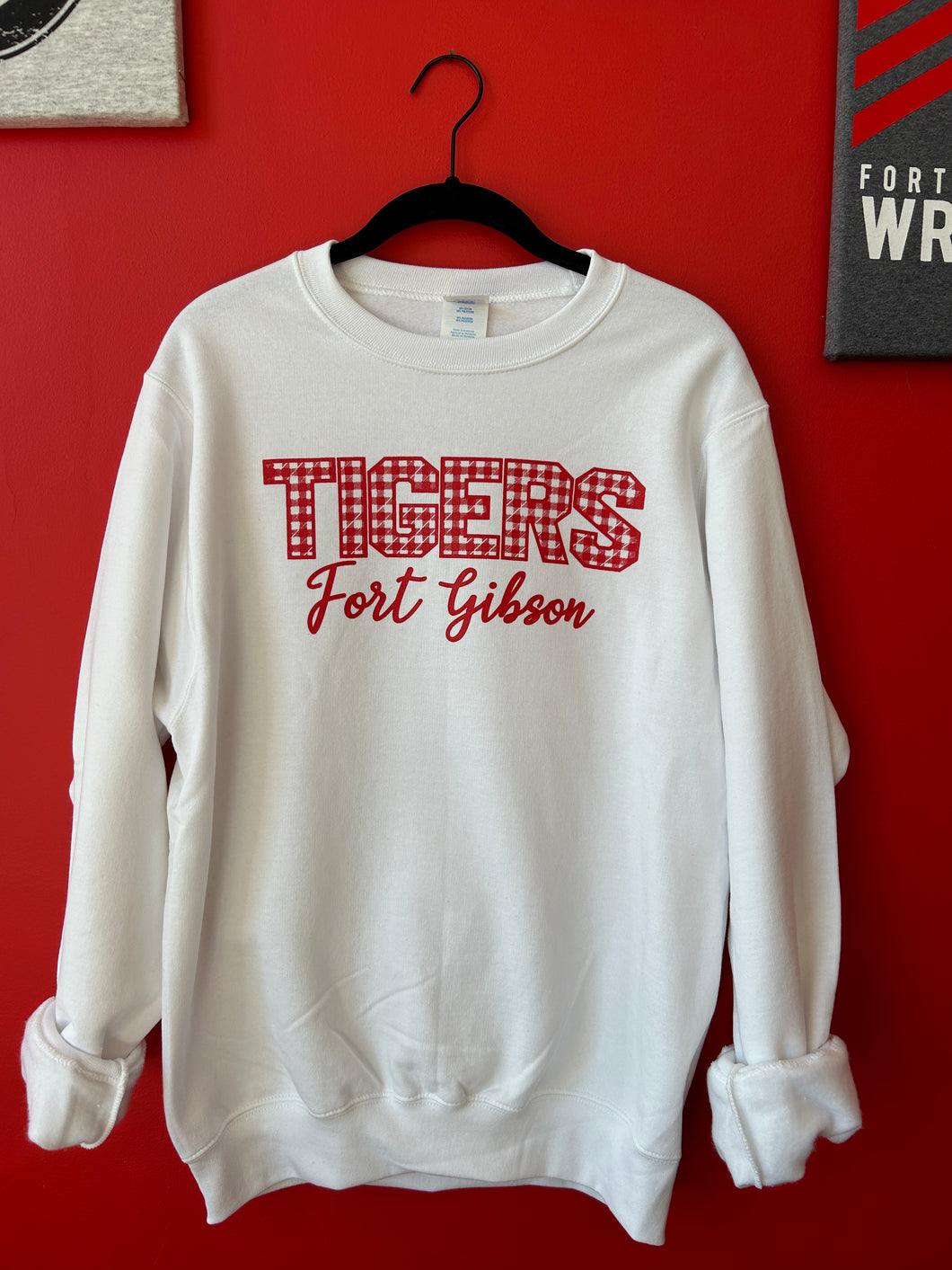Fort Gibson Plaid sweatshirts