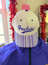 Load image into Gallery viewer, Seersucker Cotton Trucker Hat
