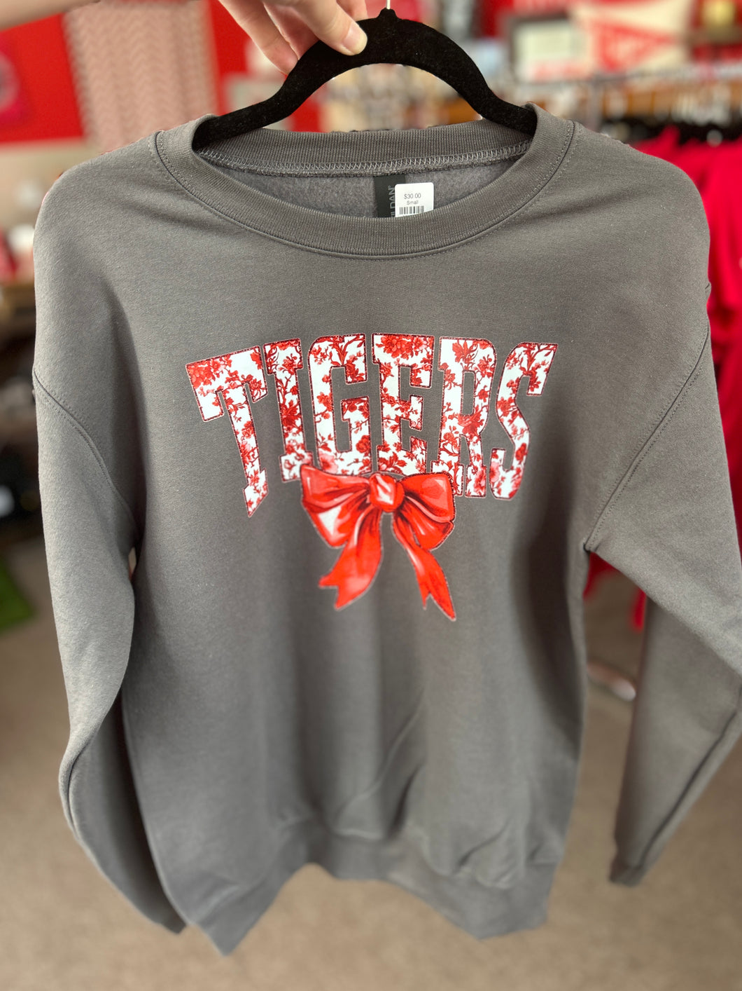 Tiger Bow Sweatshirt