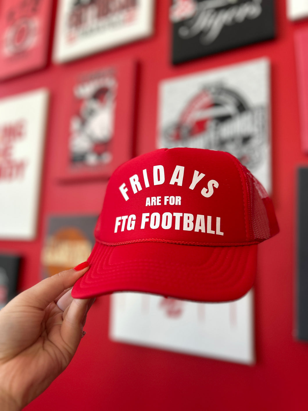 Fridays are for FTG Football hat