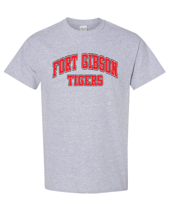 Gray- Fort Gibson Tigers t-shirt