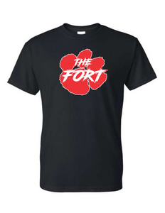 The fort t-shirt and hoodie
