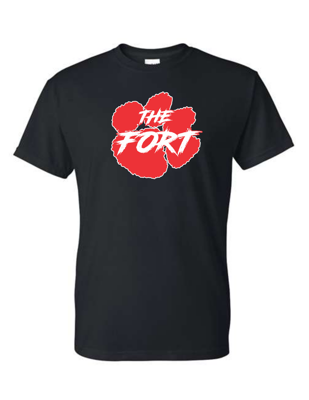 The fort t-shirt and hoodie