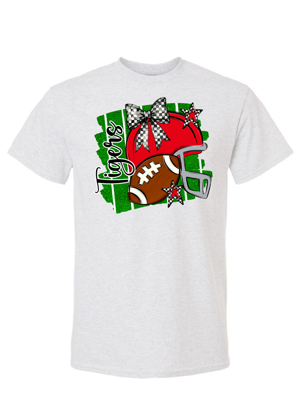 FTG Football Bow Helmet T-shirt