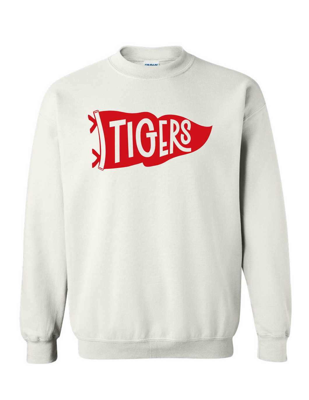 Tiger flag white sweatshirt