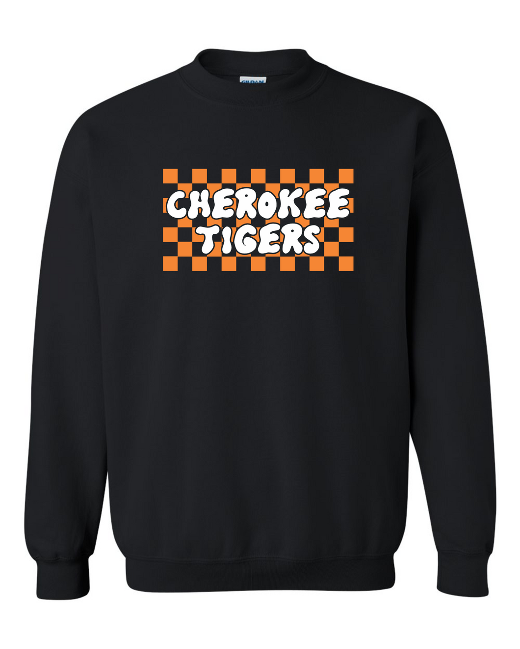 Cherokee Tigers Pre-Order- GILDAN BLACK SWEATSHIRT