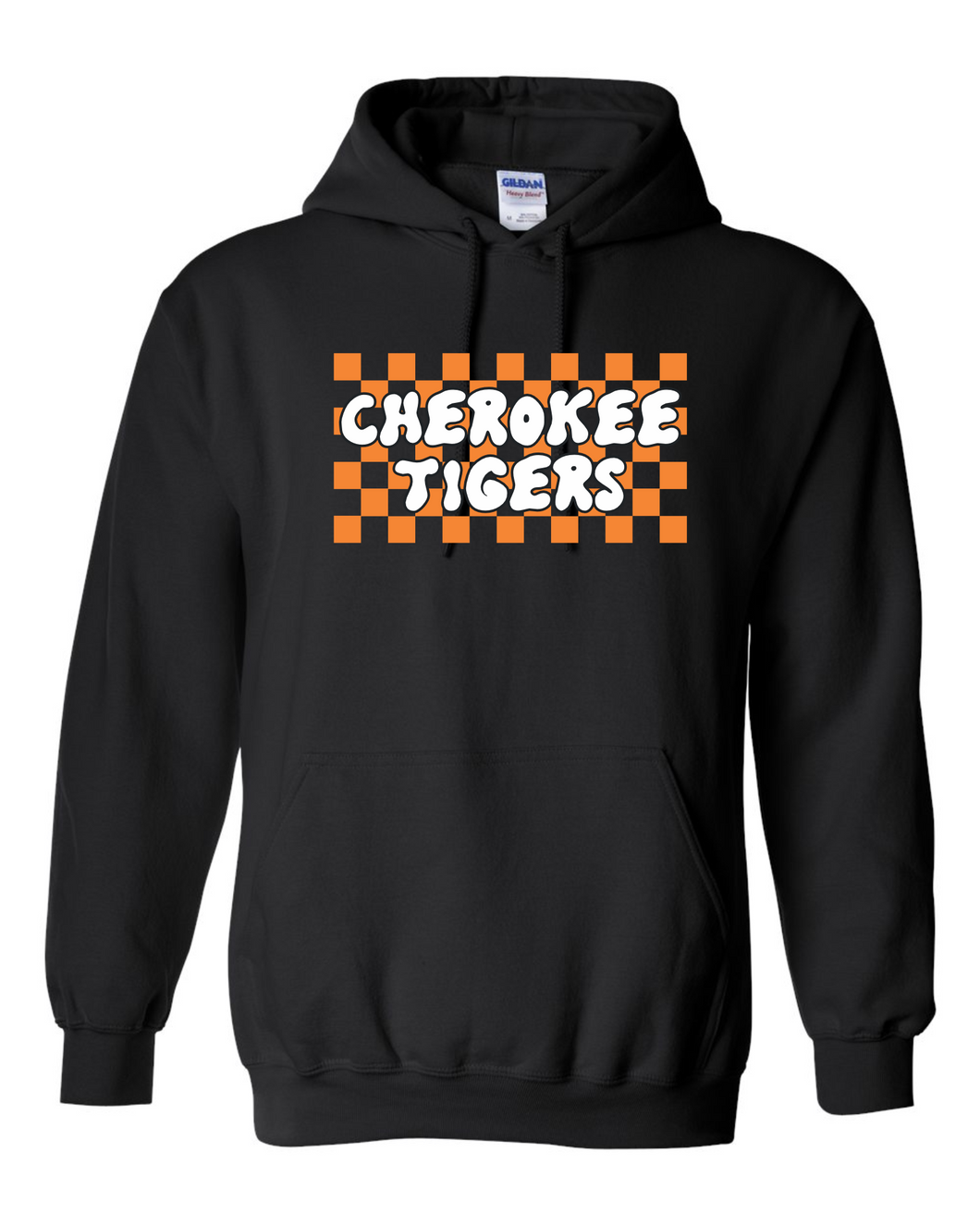 Cherokee Tigers Pre-Order- GILDAN BLACK HOODIE