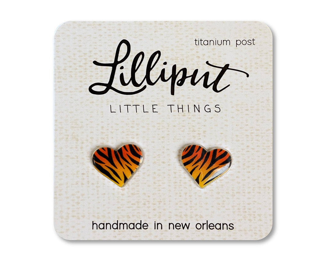 NEW Tiger Stripe Heart
