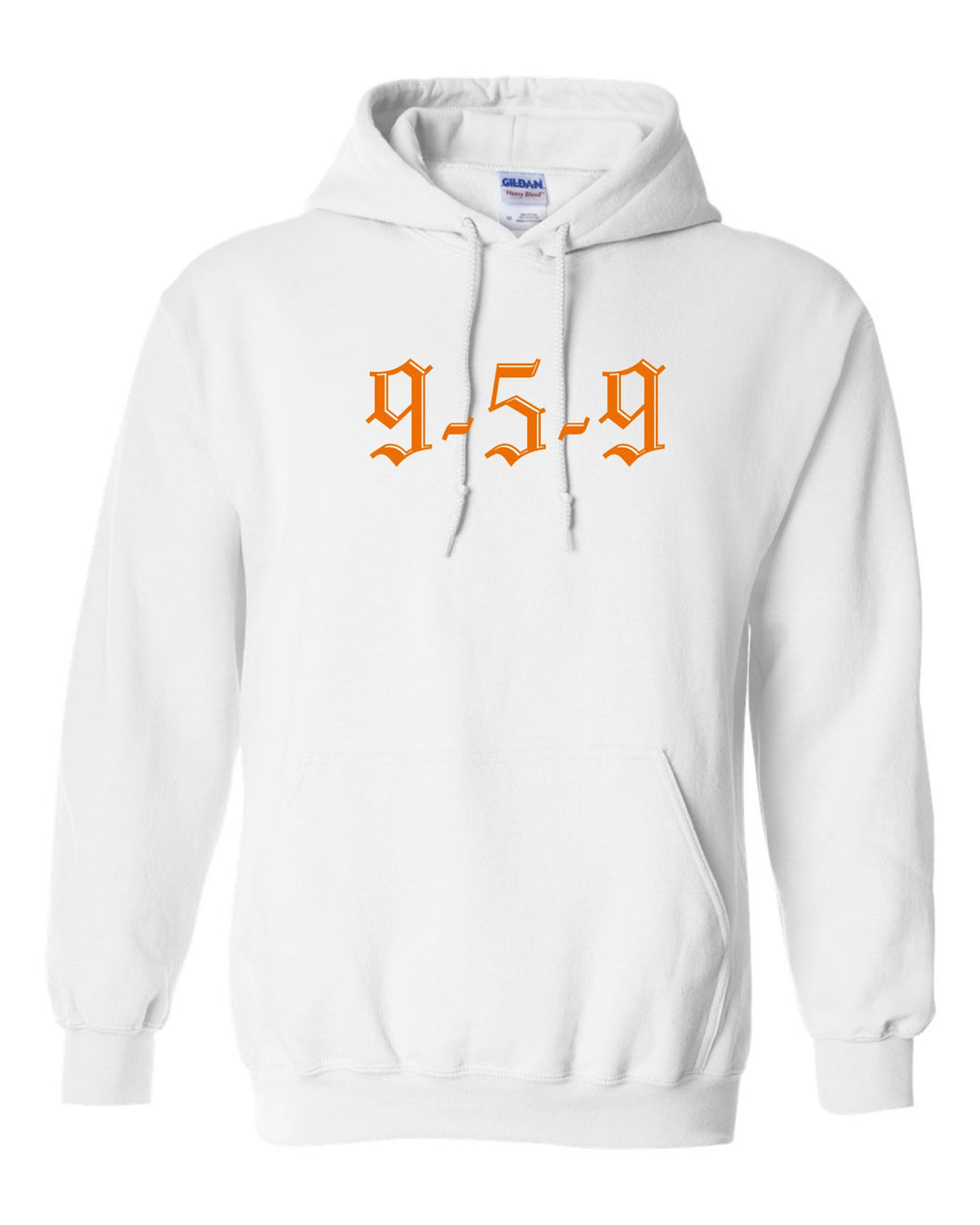 9-5-9 White Hoodie