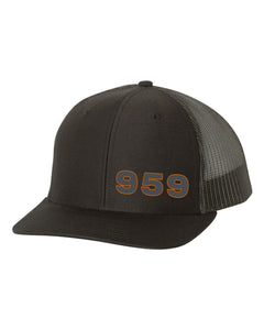 9-5-9  Black/Charcoal Snap Back