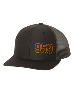 9-5-9  Black/Black Snap Back