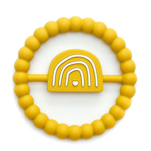 Getting Sew Crafty - Rainbow Ring Teether : 18 Colors Available
