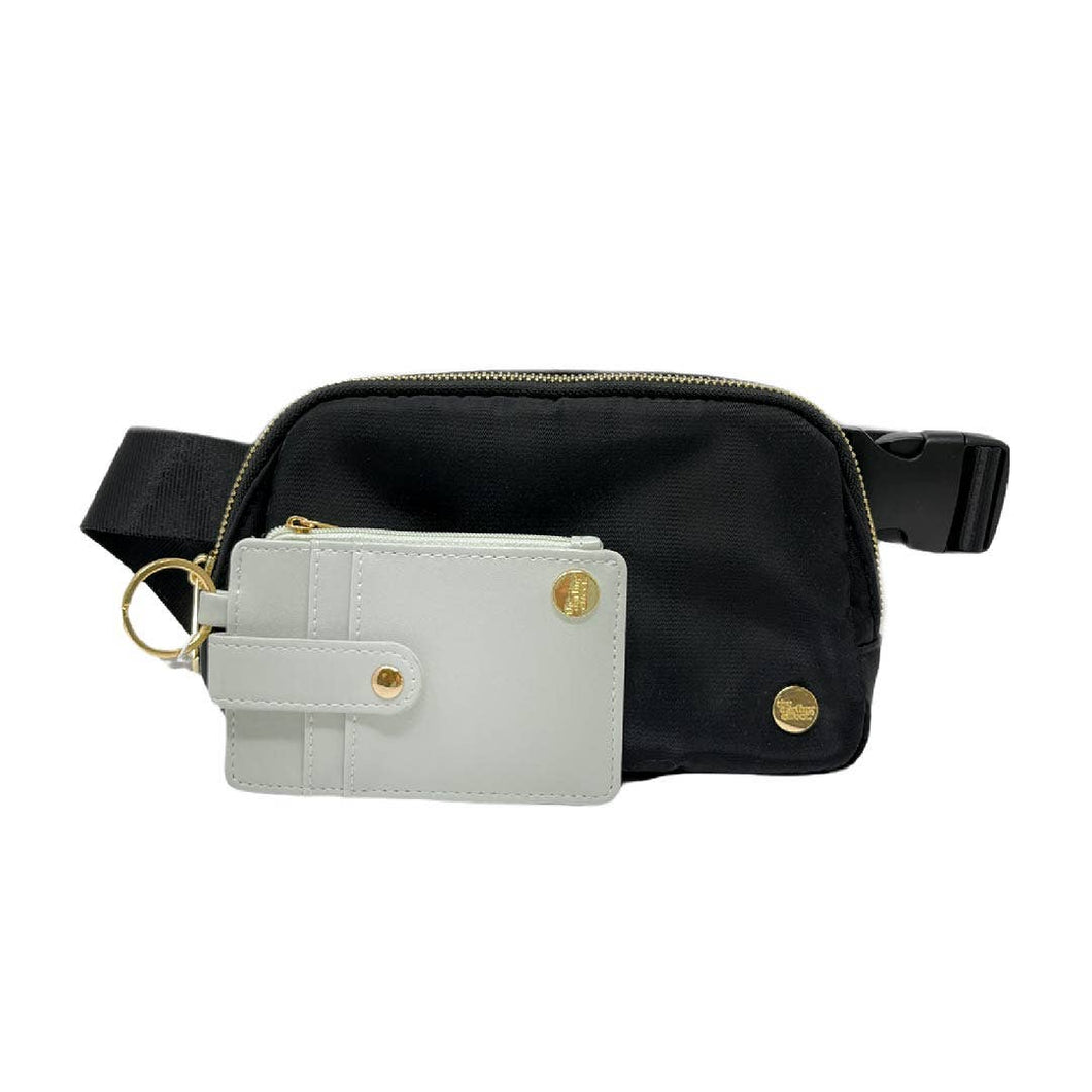 The Darling Effect - All You Need Belt Bag + Wallet - Midnight Black