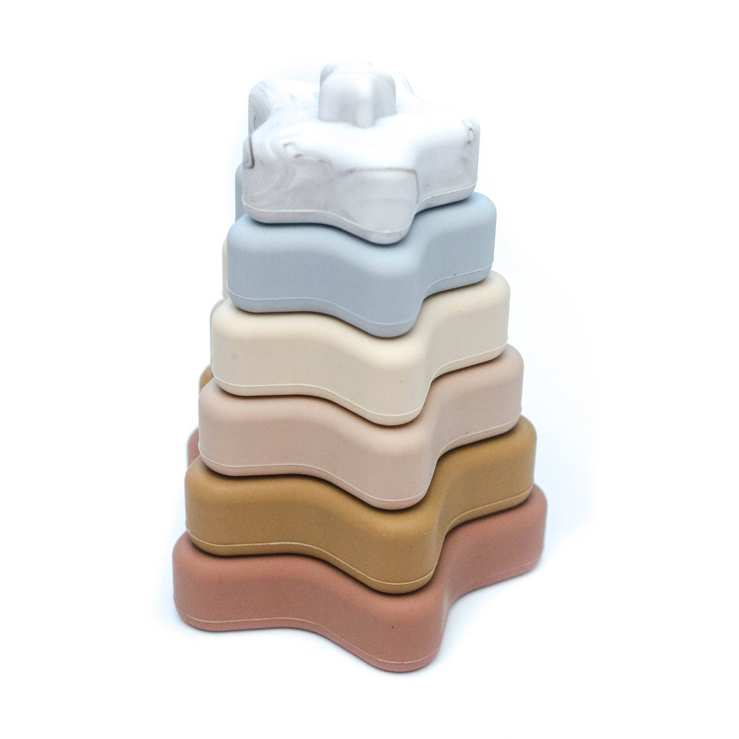 Getting Sew Crafty - Silicone Stacker Toy : Star