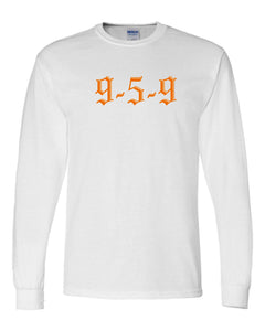 9-5-9  White Long Sleeve
