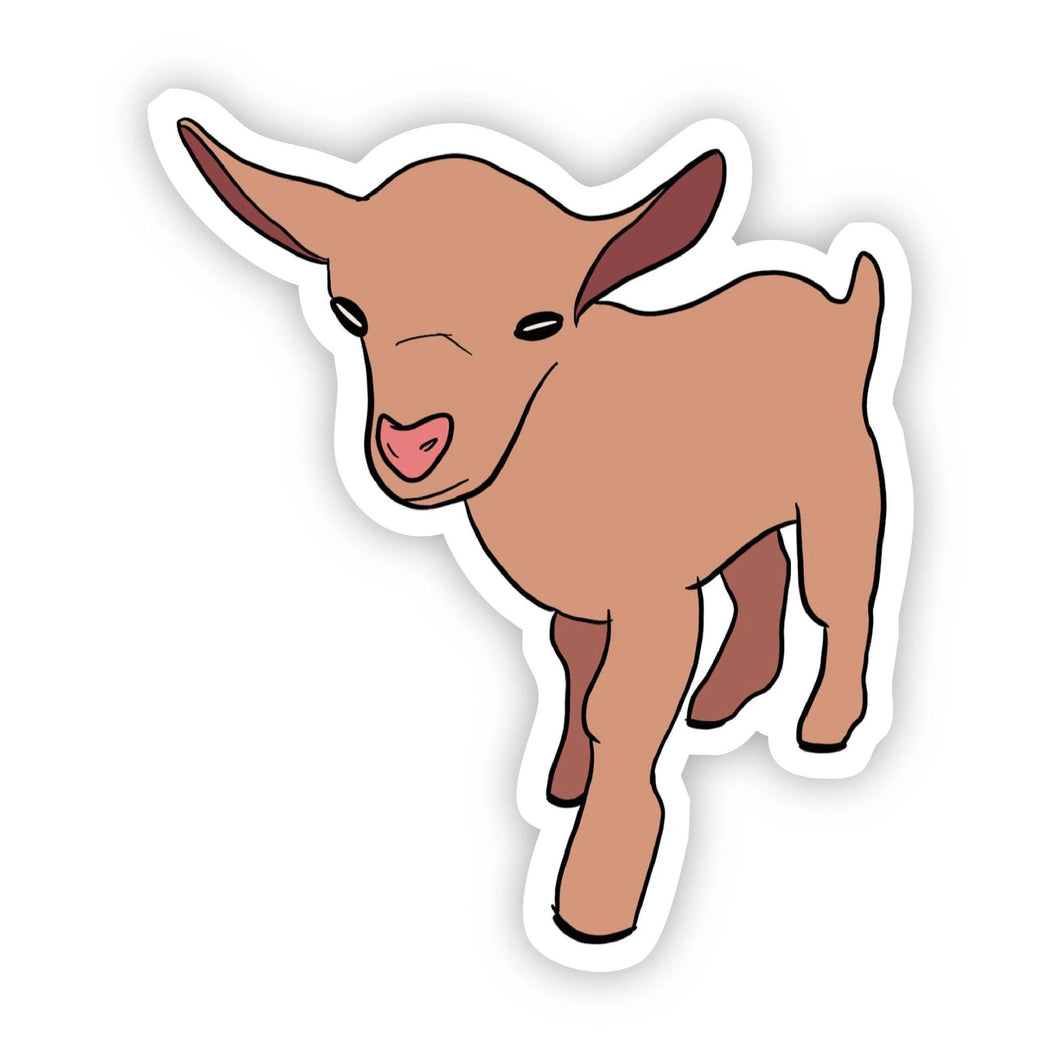Big Moods - Small Goat Sticker