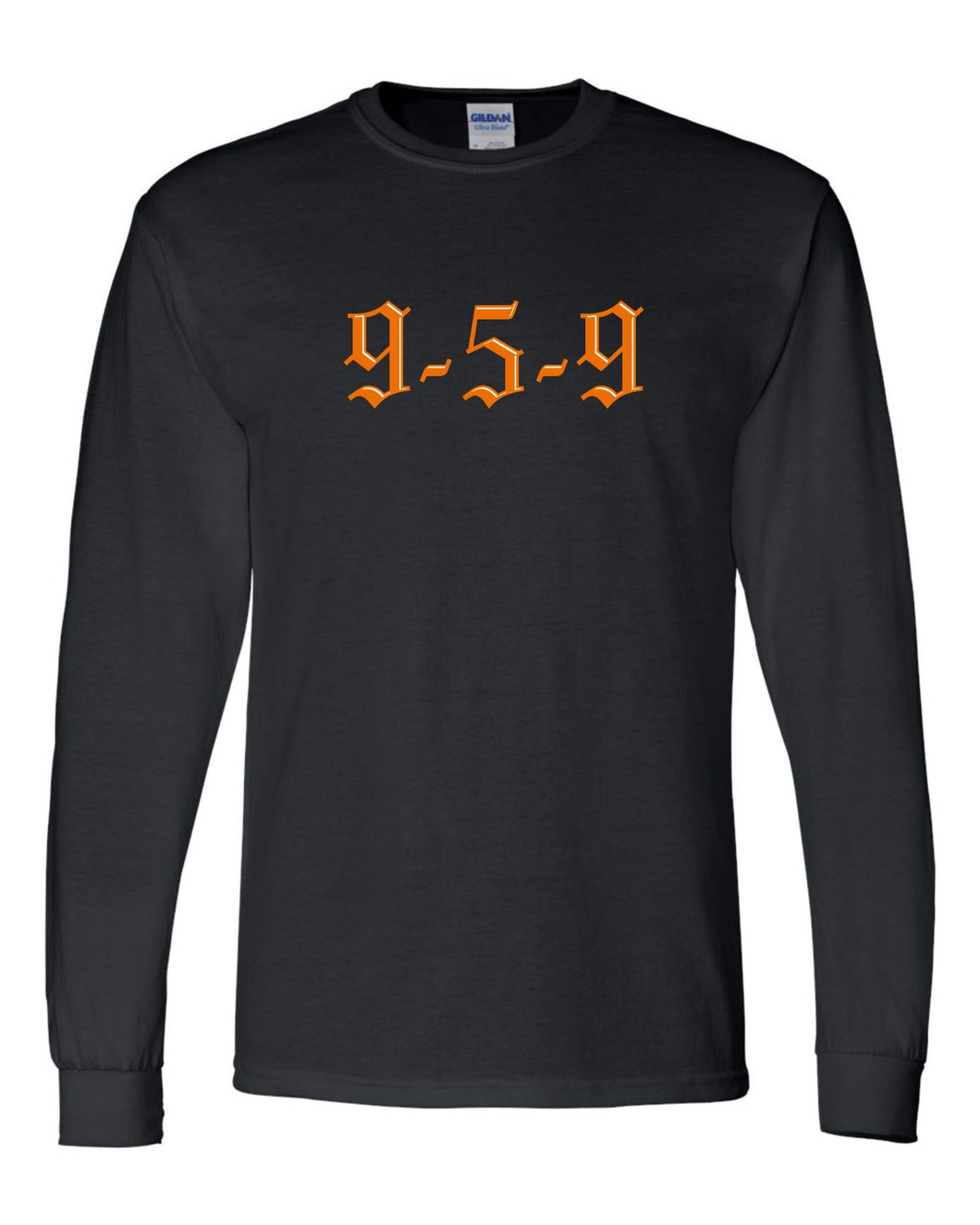 9-5-9  Black Long Sleeve