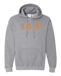 9-5-9  Grey Hoodie