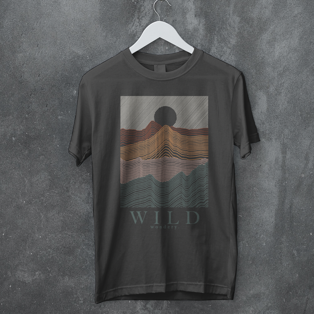 Wondery - Wild Mountain Tones Girlfriend Tee