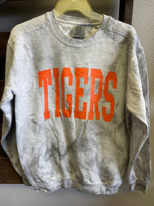 Tahlequah Tiger Sweatshirt Colorblast