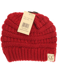 Load image into Gallery viewer, Kids Solid Classic CC Beanie
