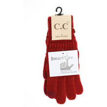 Load image into Gallery viewer, Kids Solid Cable Knit Gloves
