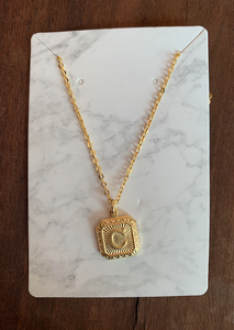 Gold Inital Necklace