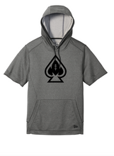 Load image into Gallery viewer, QB ACE New Era Performance Terry Short Sleeve Hoodie
