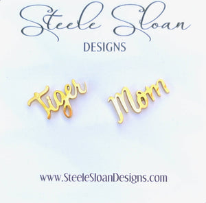 Tiger Mom Earrings