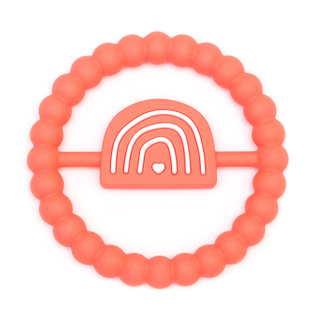Getting Sew Crafty - Rainbow Ring Teether : 18 Colors Available