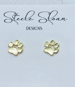 Adorable Tiger Paw Earrings