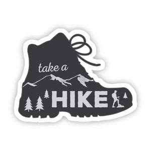 Big Moods - Take a Hike Boot Sticker