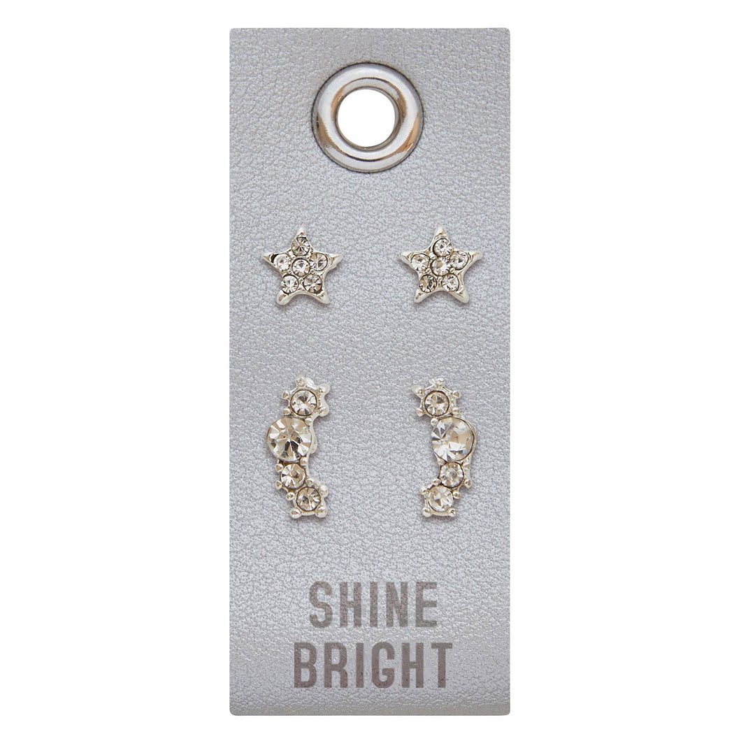 Santa Barbara Design Studio by Creative Brands - Slvr Earrings-Shine Bright