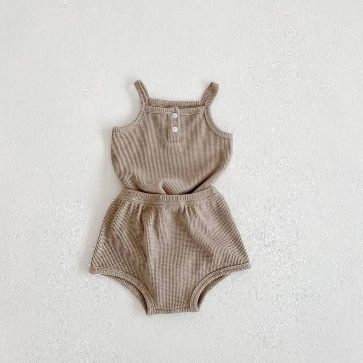 Toto Trend - Waffle Short Set