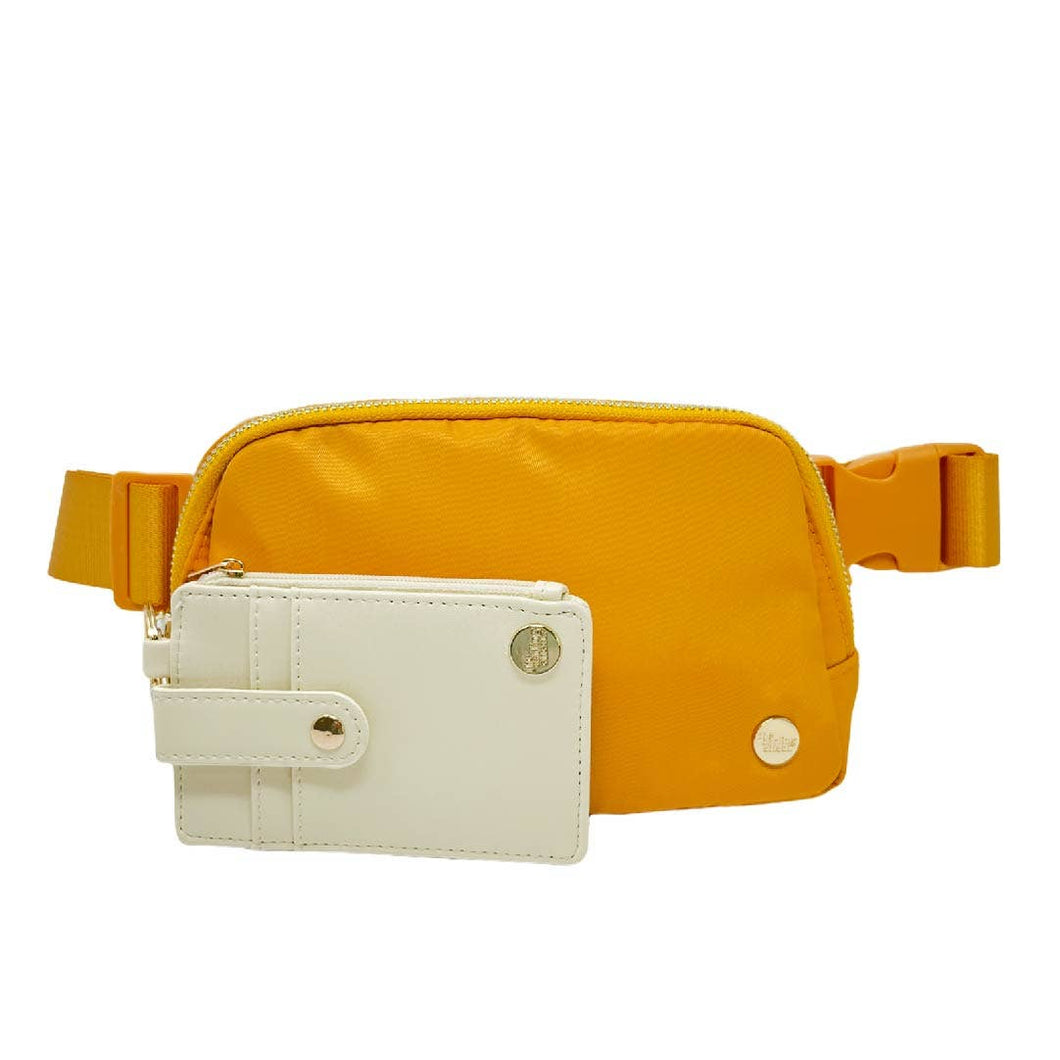 The Darling Effect - All You Need Belt Bag + Wallet - Golden Glow