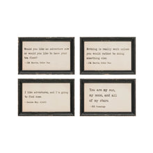 Load image into Gallery viewer, Wood Wall Decor with Saying, 4 Styles
