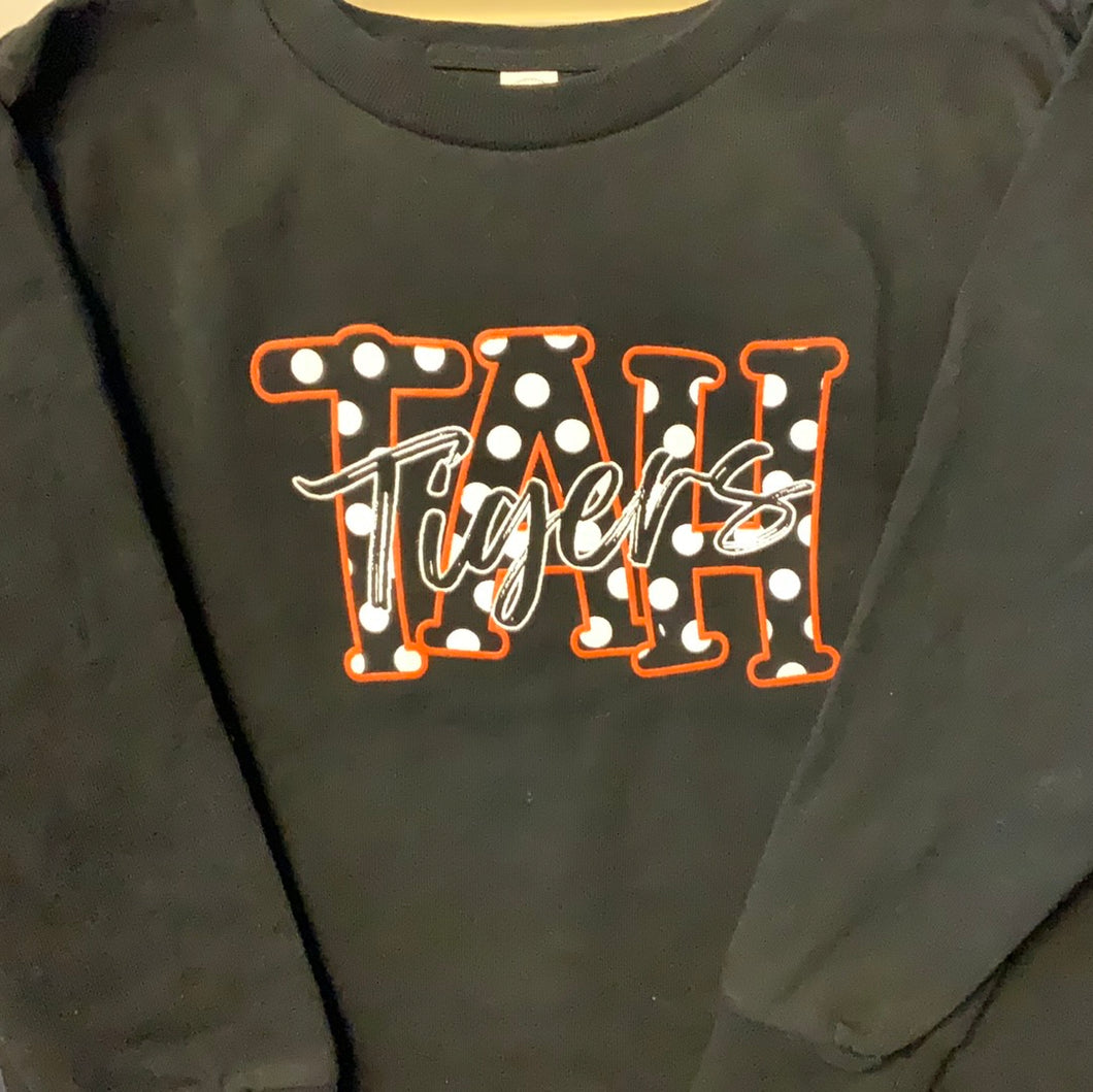 Tah tigers toddler polka dot